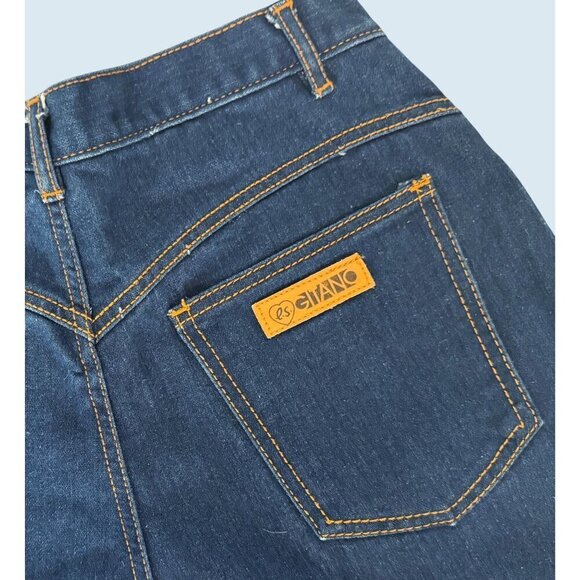 Vintage GITANO Hi Rise Mom Denim Jeans 1980s / 1990s  Size 27 - Picture 6 of 8